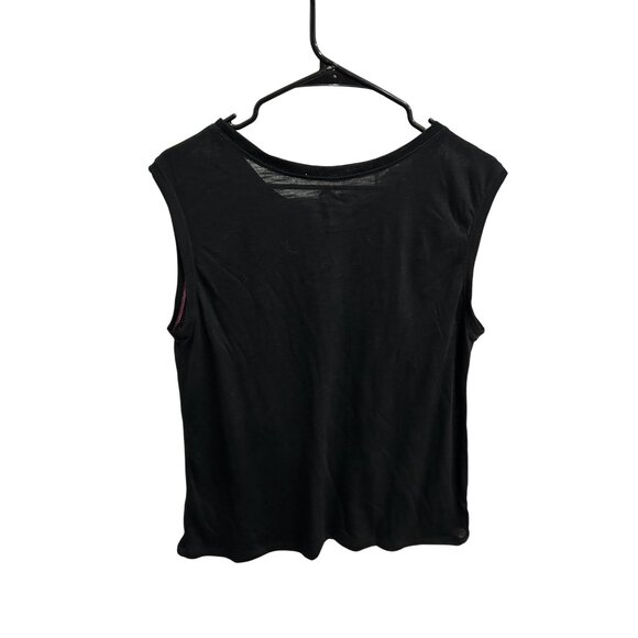 I Woke Up Like This LOL Vintage NWT  Black Graphic Tank Top Sz XL - Picture 2 of 9